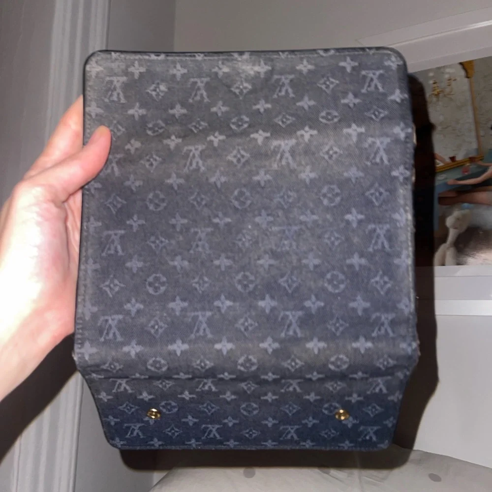 LOUIS VUITTON Porte Tresor International Monogram Mini Lin Wallet - Picture 6 of 6